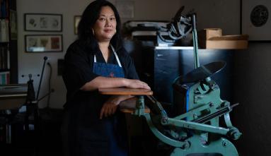 Photo of Patricia Wakida, taken by Kristen Murakoshi.